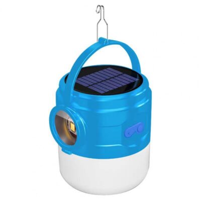 Luz Solar para acampar, lámpara Solar LED USB para exteriores